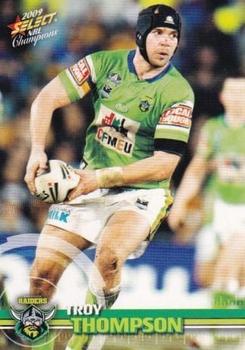 2009 Select NRL Champions #35 Troy Thompson Front